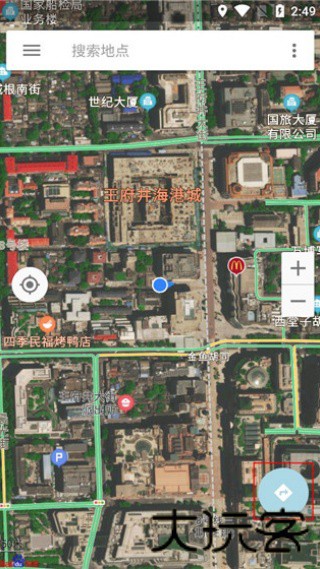 北斗导航高清卫星地图