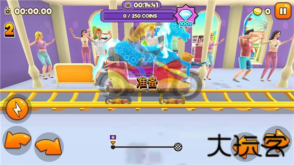 主题公园过山车