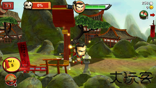 武士大战僵尸